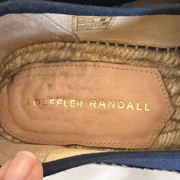 Loeffler Randall Navy Espadrille Flats - Picture 8 of 10